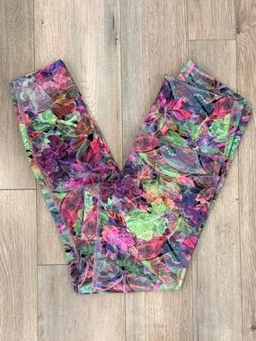 Lululemon Women’s Floral Multicolor Leggings
